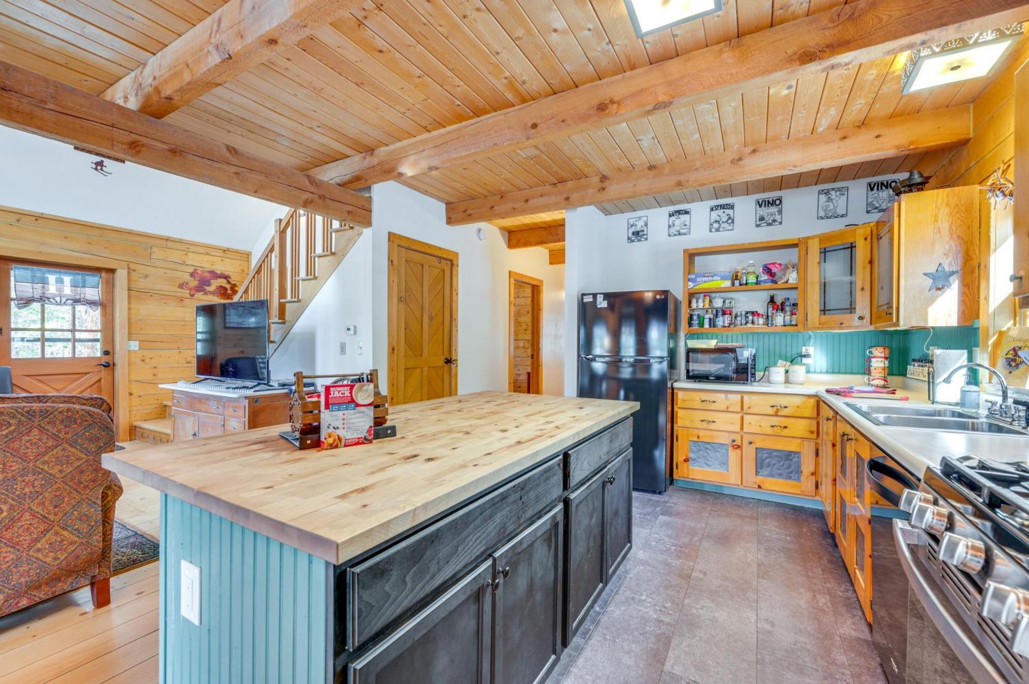 Secluded Black Hawk Log Cabin With Fire Pit! Extérieur photo