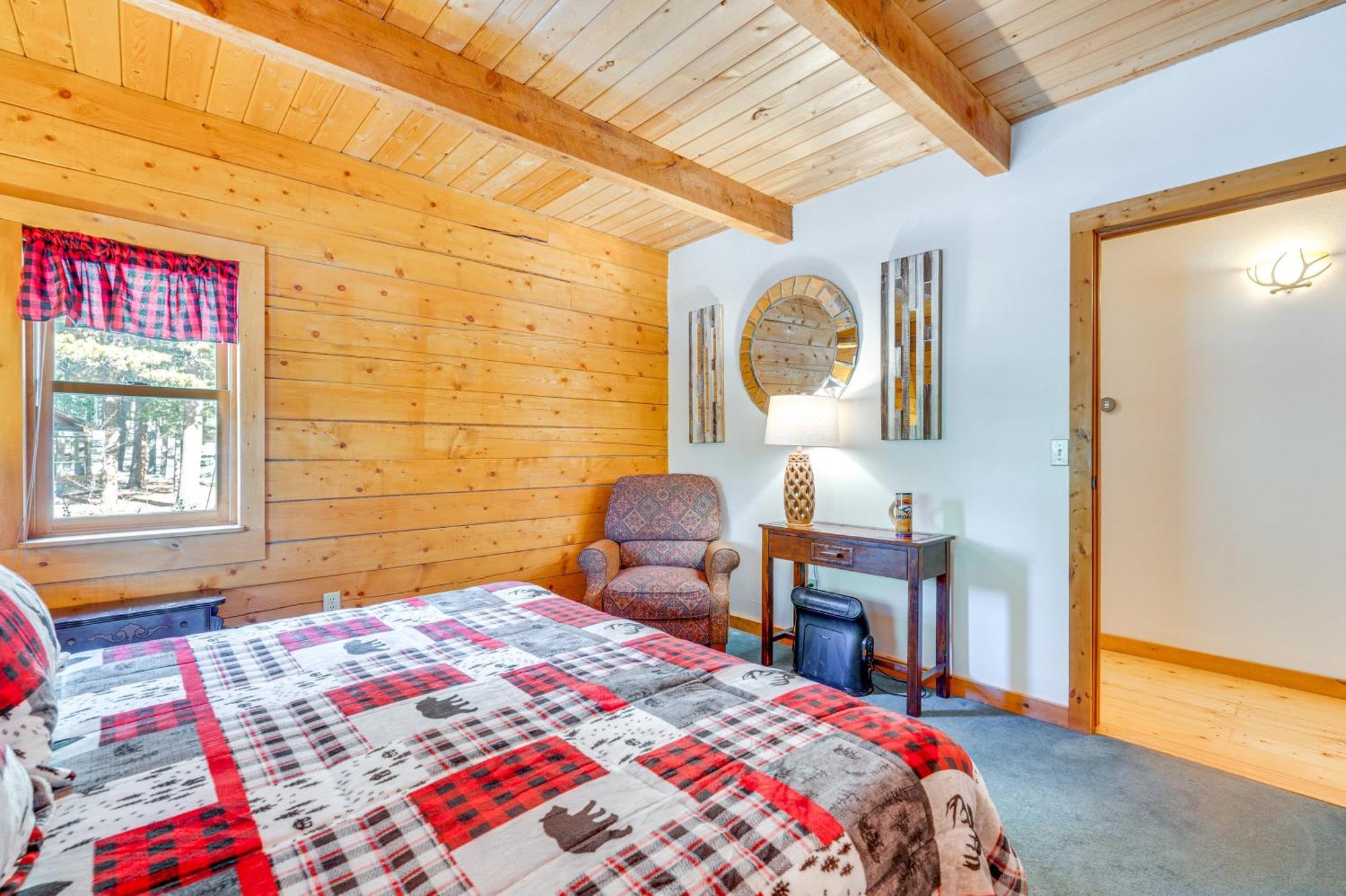 Secluded Black Hawk Log Cabin With Fire Pit! Extérieur photo