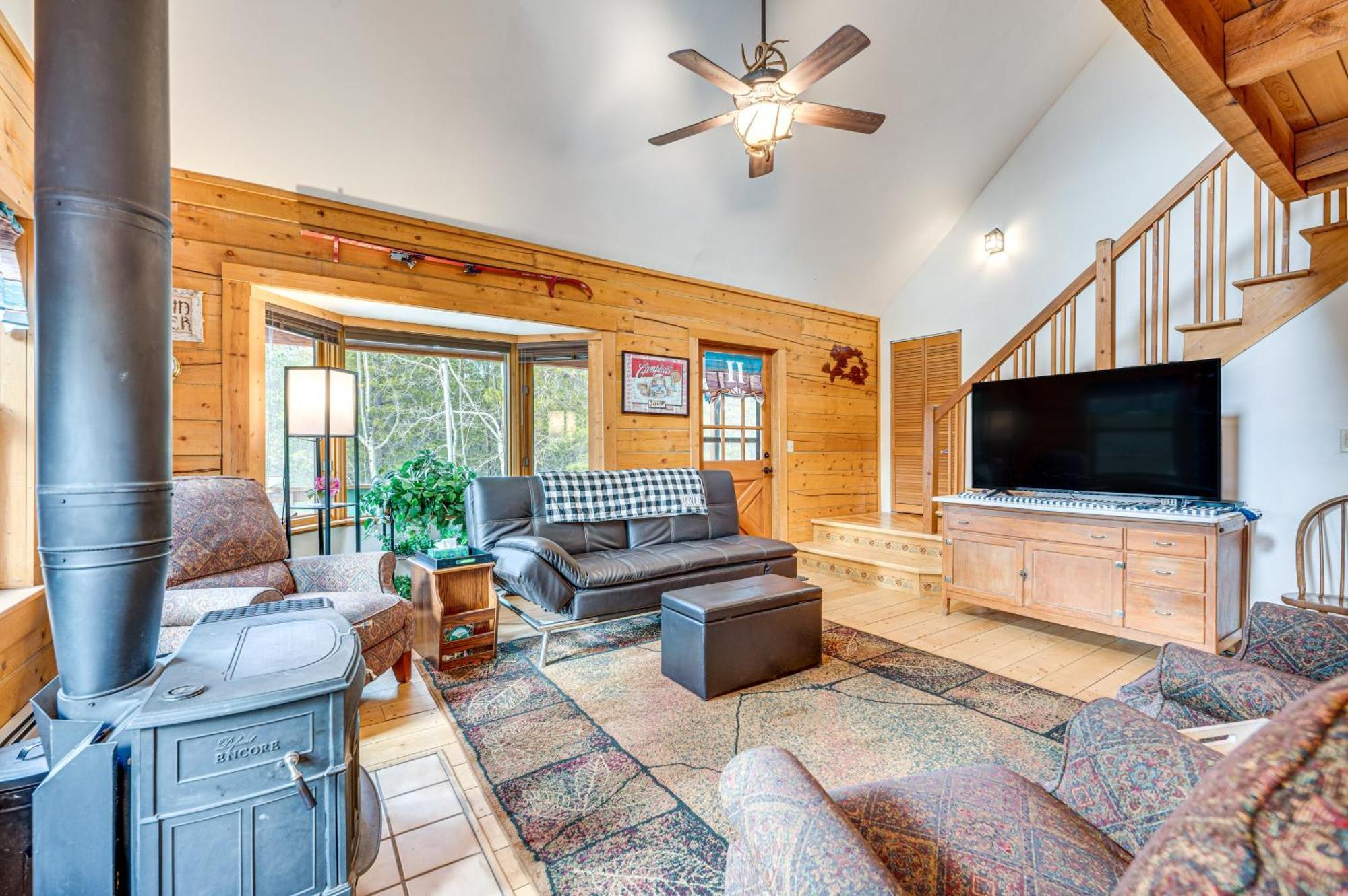 Secluded Black Hawk Log Cabin With Fire Pit! Extérieur photo